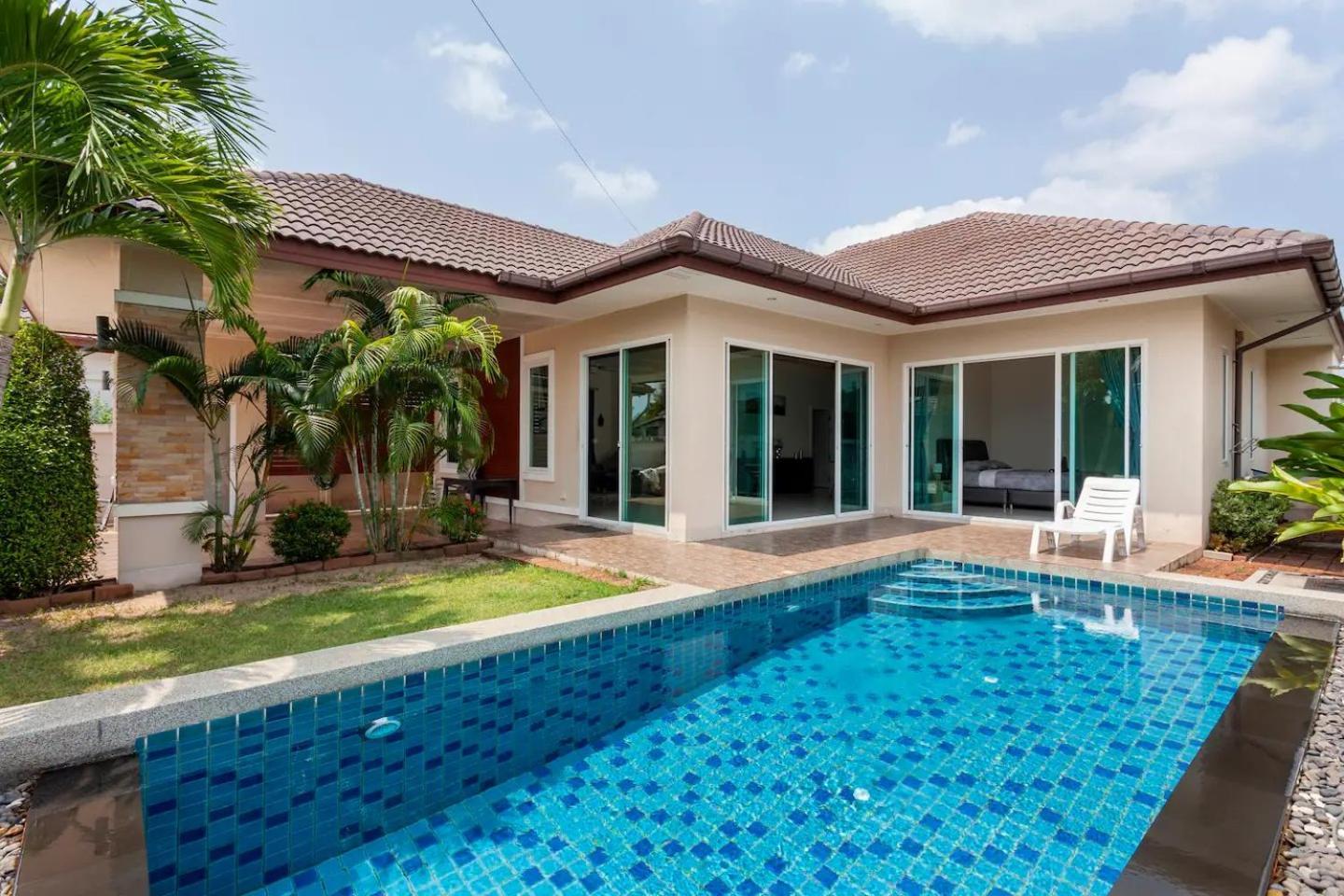 Luxury 3 Bed Pool Villa Ban Huai Yai Exterior photo